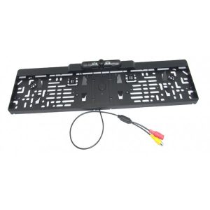 Rendszámtartóba épített, éjjellátó, vízálló tolatókamera