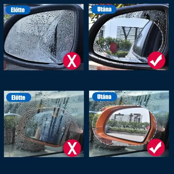 Visszapillantó tükörre ragasztható esővédő matrica - Image 3