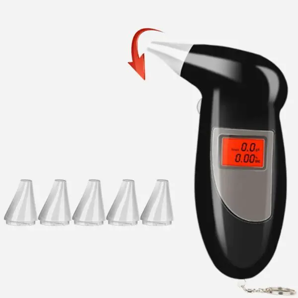 Digitális alkoholszonda kijelzővel és 5db fúvókával - Image 2