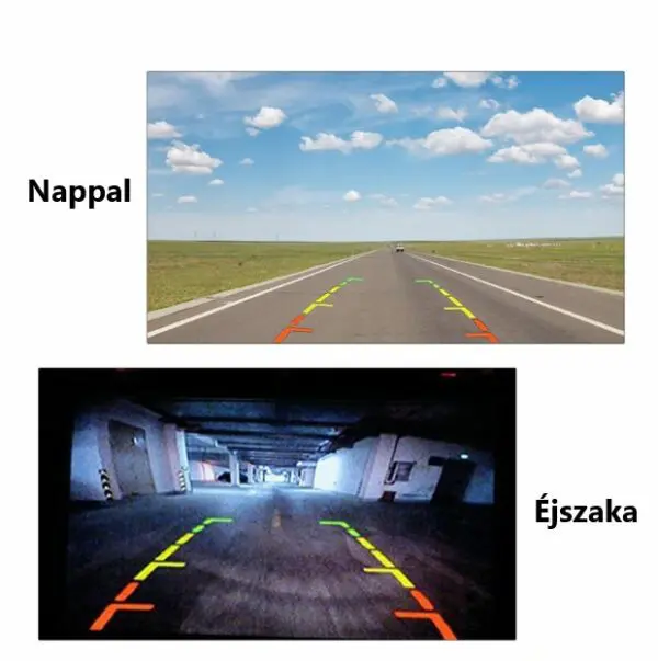 Strapabíró fémházas éjjellátó vízálló tolatókamera 12V/24V - Image 7