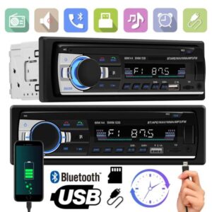 Bluetooth autórádió, AUX/USB/SD porttal, 1 DIN
